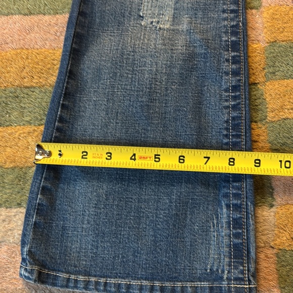 NWT Prevoir Womens Maternity partial panel wide legs Jeans Size 2 - Picture 15 of 16